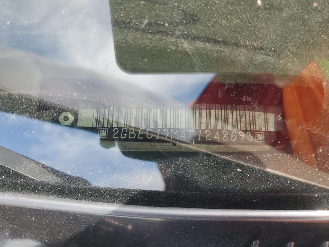 1996 Chevrolet Gmt-400 C1500 VIN: 2GBEC19M4T1248693 Lot: 84781705