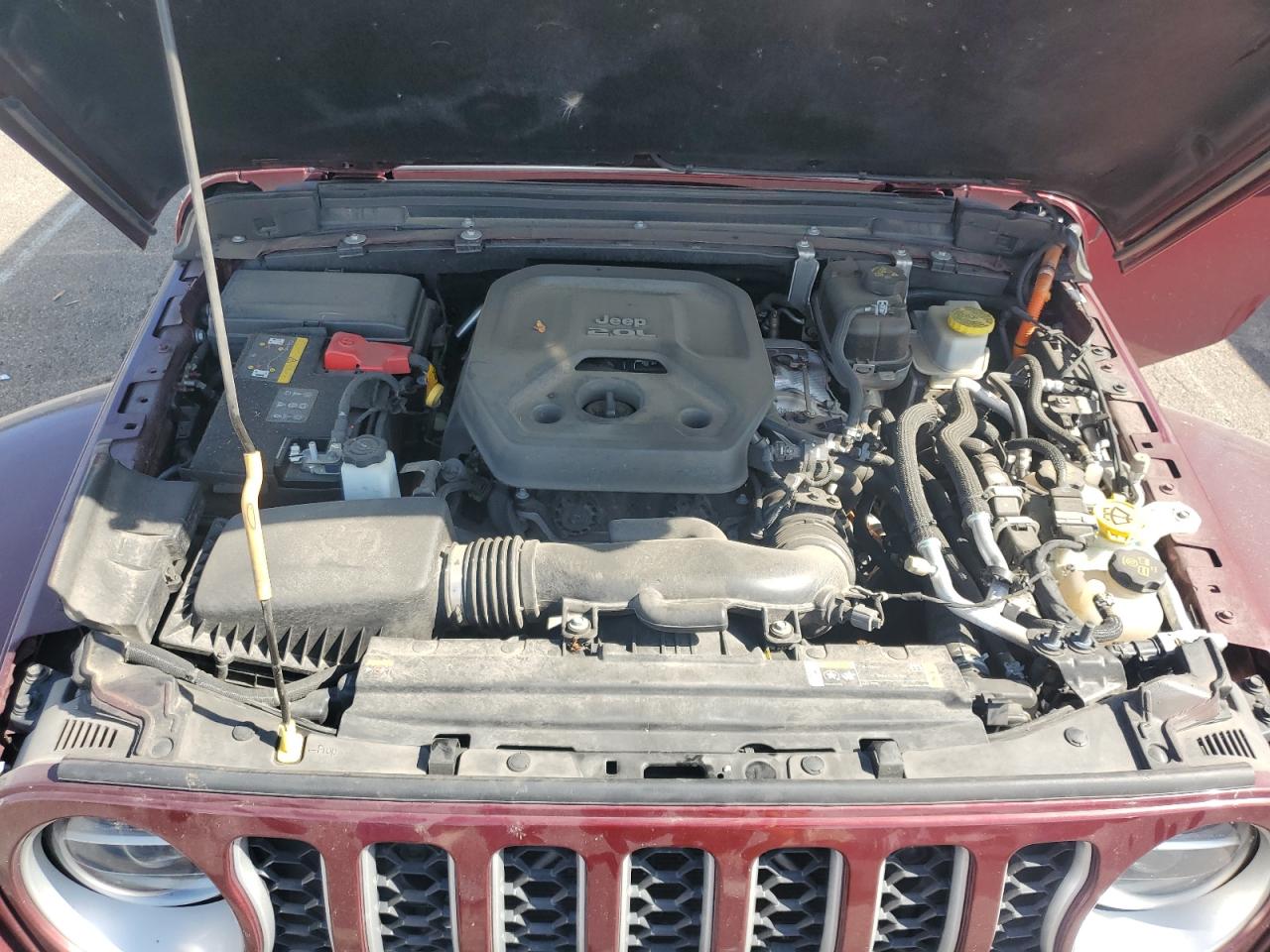 2021 Jeep Wrangler Unlimited Sahara 4Xe VIN: 1C4JJXP68MW676512 Lot: 84299235