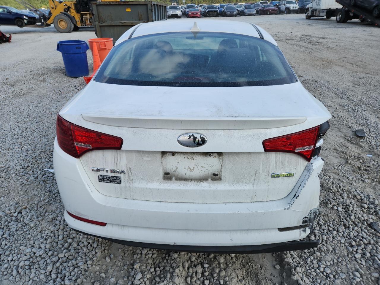 2013 Kia Optima Hybrid VIN: KNAGM4AD2D5060556 Lot: 82314895