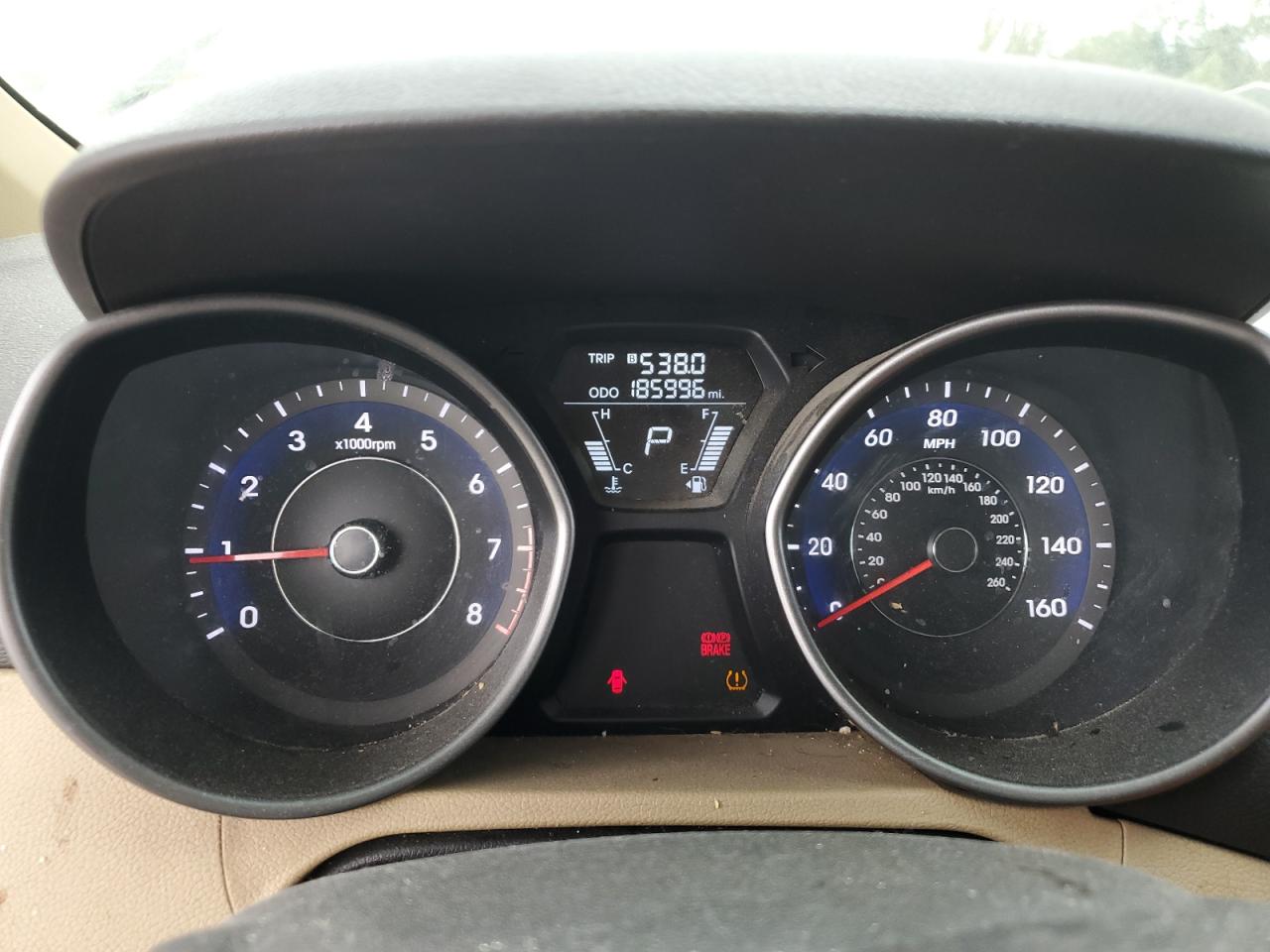 2012 Hyundai Elantra Gls VIN: 5NPDH4AE7CH139190 Lot: 85338145