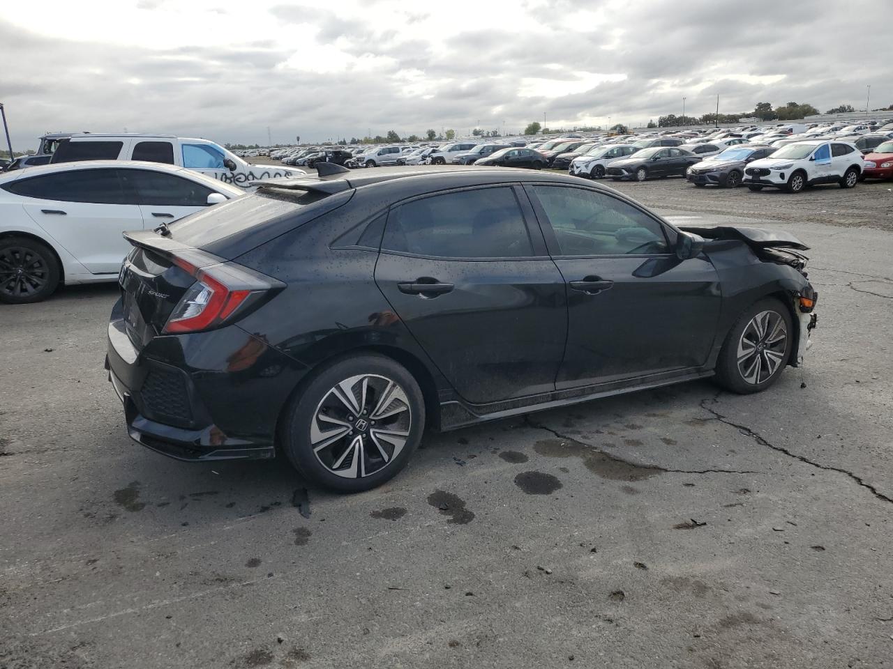 2019 Honda Civic Sport black null gas SHHFK7G47KU214962 photo #4