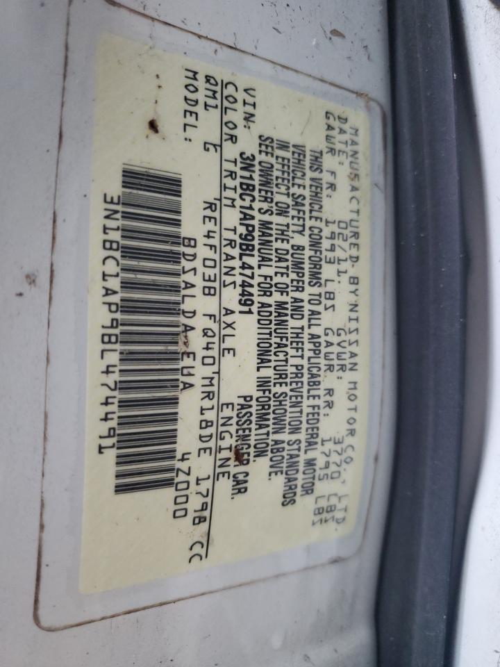 2011 Nissan Versa S VIN: 3N1BC1AP9BL474491 Lot: 85925745