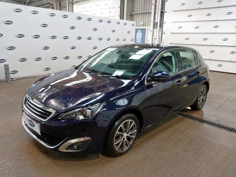 2016 PEUGEOT 308 1.6 BLUEHDI 120 ALLURE 5DR for sale at Copart EAST KILBRIDE