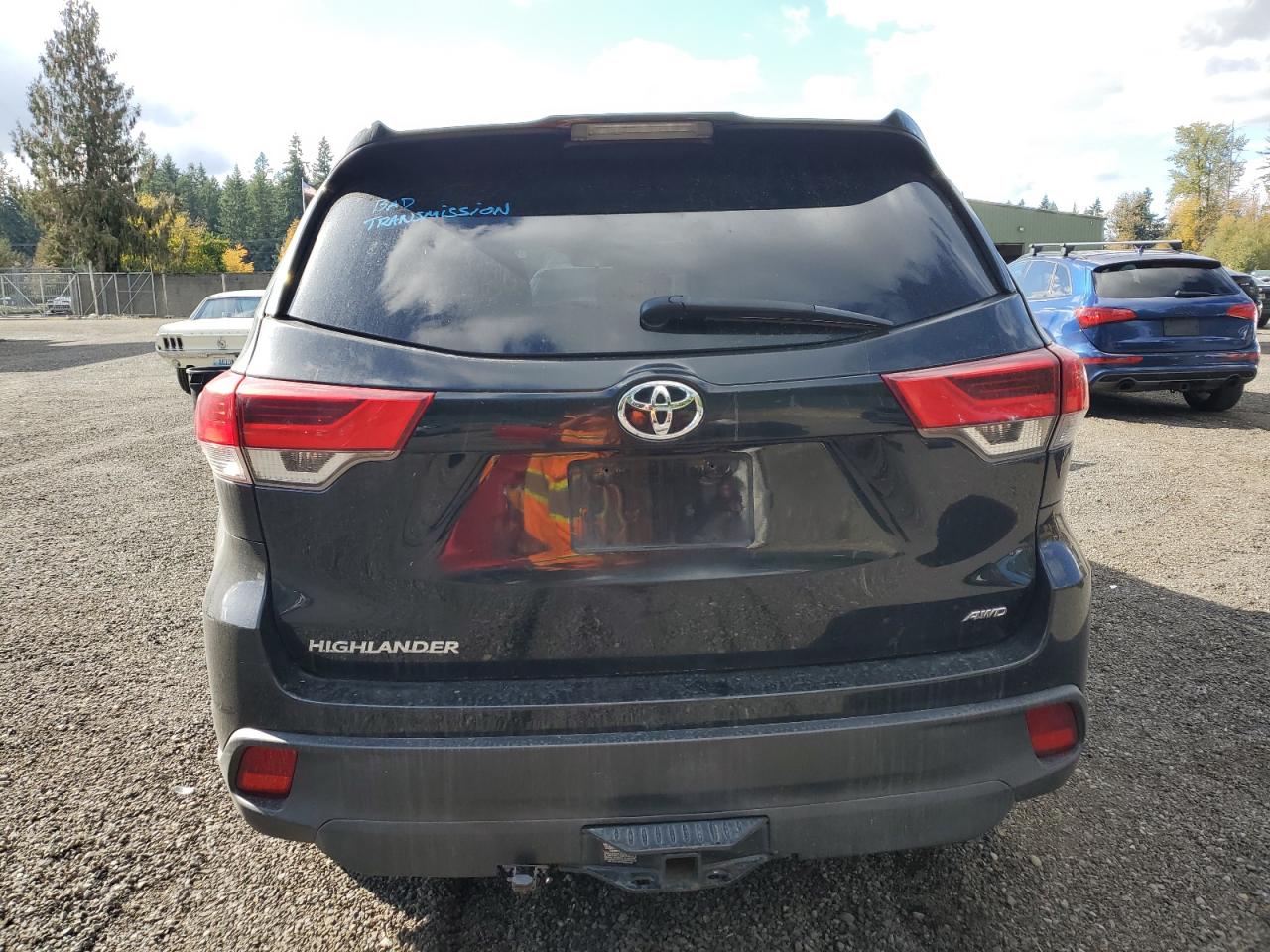 2019 Toyota Highlander Le VIN: 5TDBZRFH2KS963711 Lot: 82142155