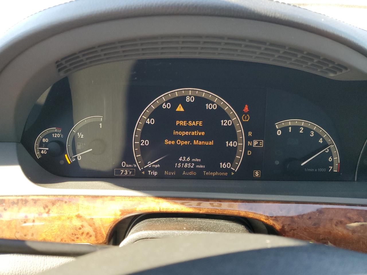 2007 Mercedes-Benz S 550 VIN: WDDNG71X77A058140 Lot: 87253155