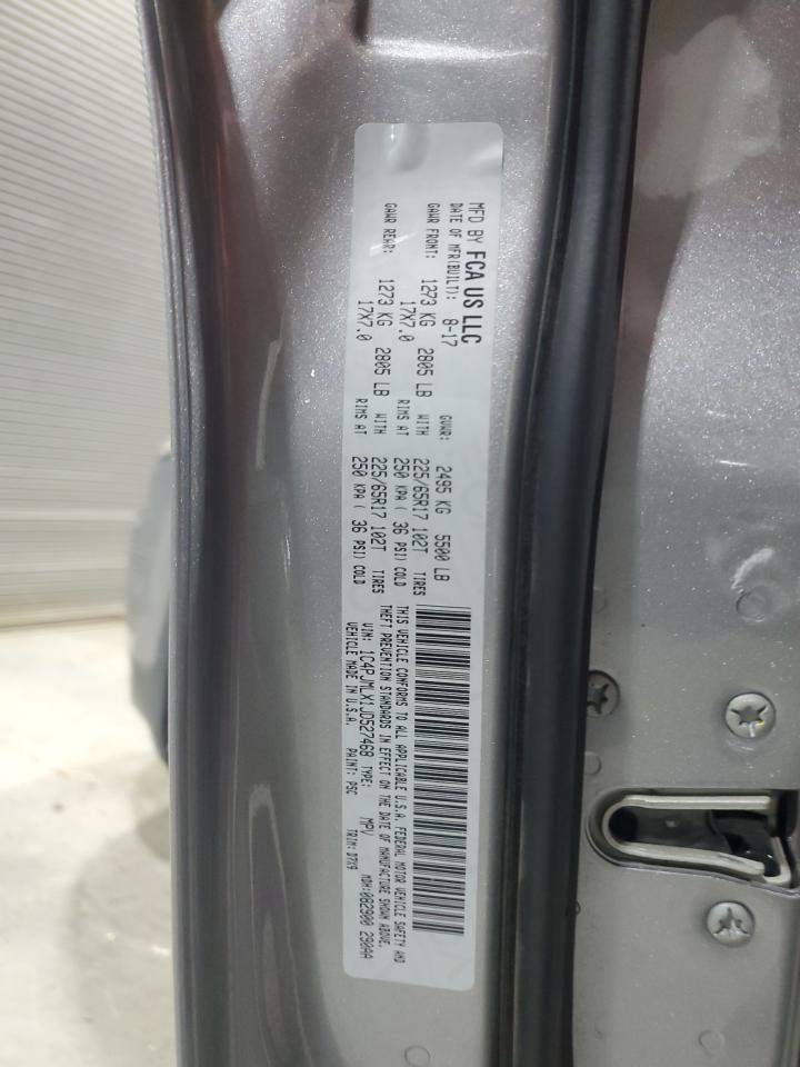 2018 Jeep Cherokee Latitude Plus VIN: 1C4PJMLX1JD527468 Lot: 82456775