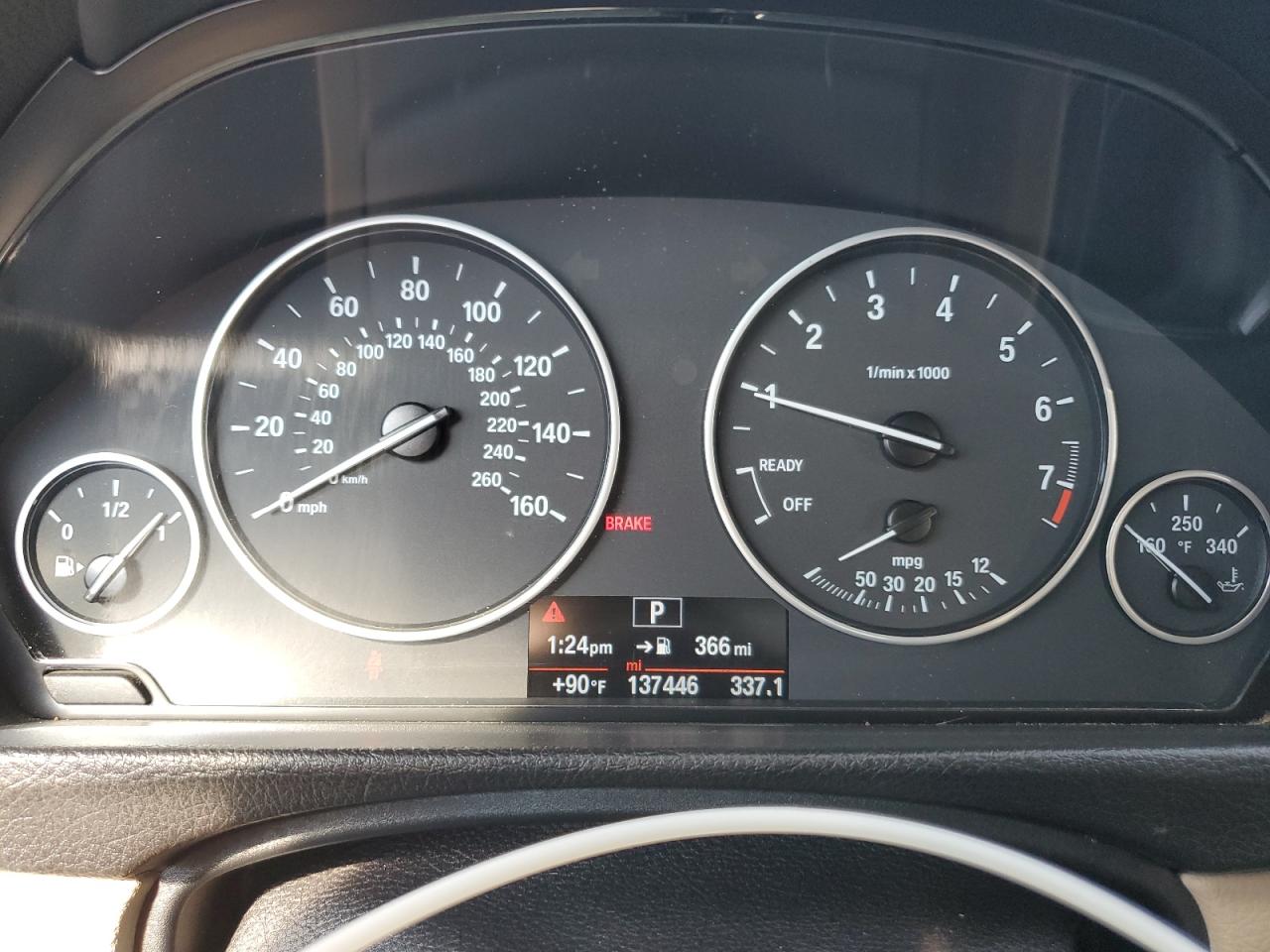 2014 BMW 328 I VIN: WBA3A5C52EP603221 Lot: 87129095