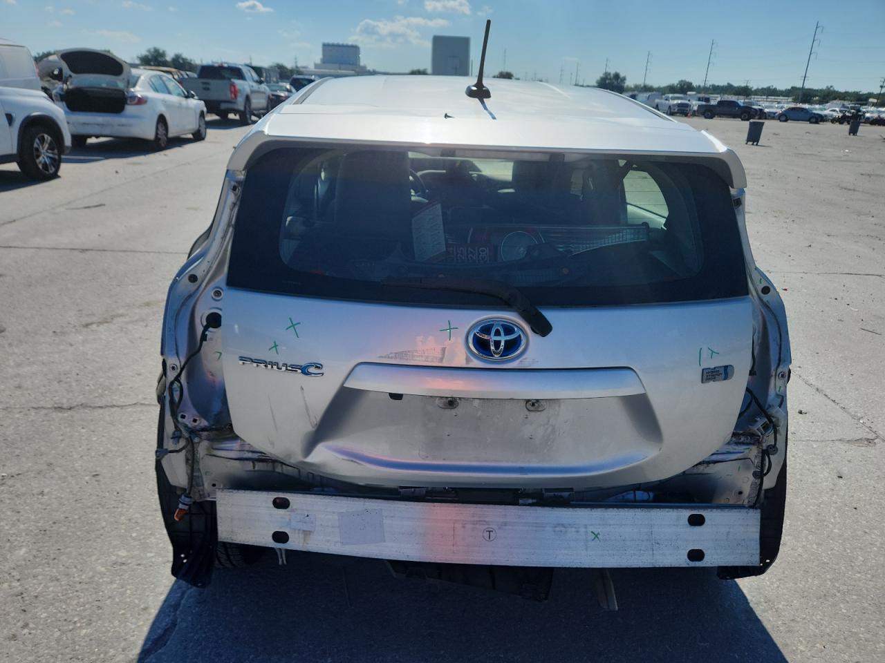 2014 Toyota Prius C VIN: JTDKDTB37E1071476 Lot: 86231215