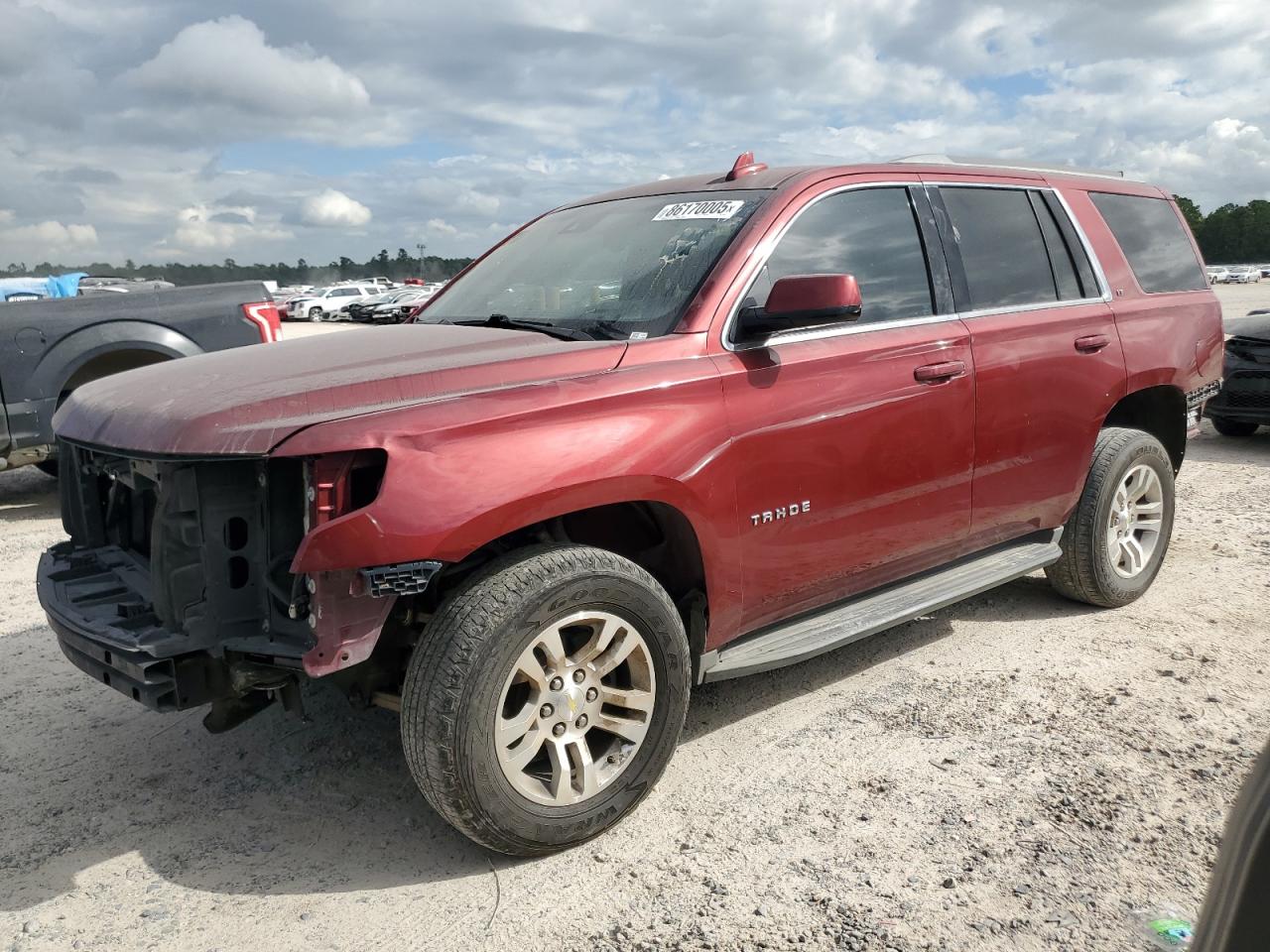 2018 Chevrolet Tahoe K1500 Lt brown null gas 1GNSKBKC0JR347872 photo #1