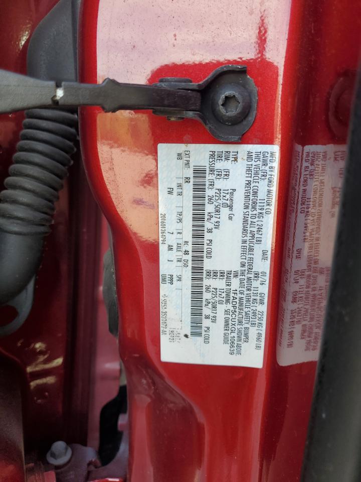 2016 Ford C-Max Premium Sel VIN: 1FADP5CUXGL106639 Lot: 81905835