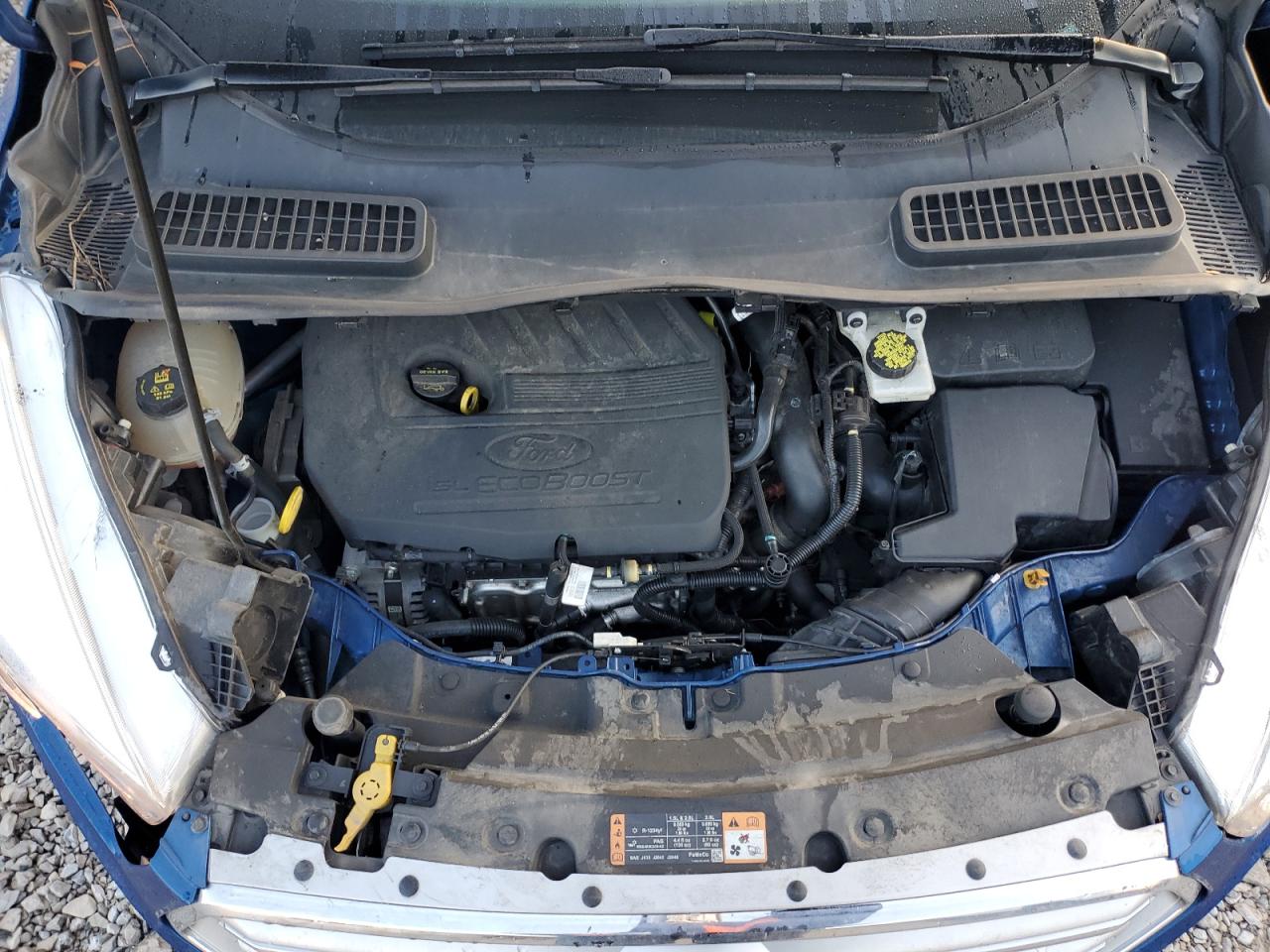 2017 Ford Escape Se VIN: 1FMCU0GD1HUD37660 Lot: 90865445