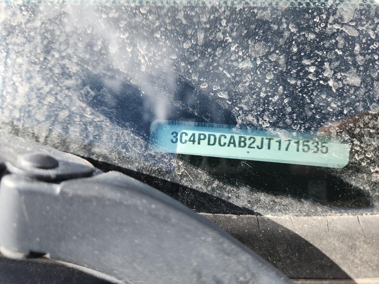 2018 Dodge Journey Se VIN: 3C4PDCAB2JT171535 Lot: 85313975