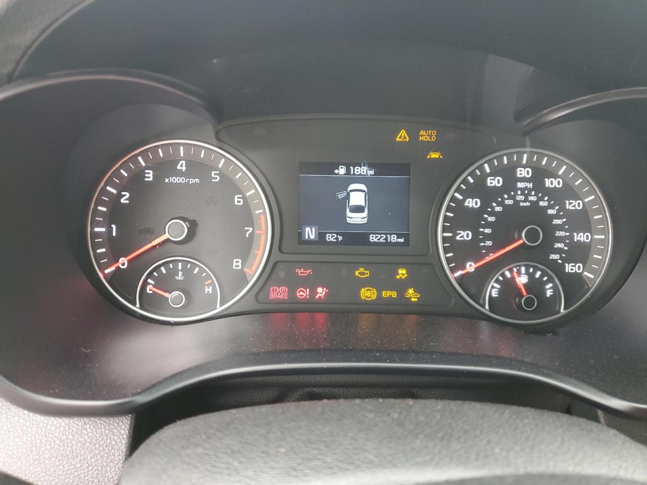 2019 Kia Optima Ex VIN: 5XXGU4L1XKG341602 Lot: 82390035