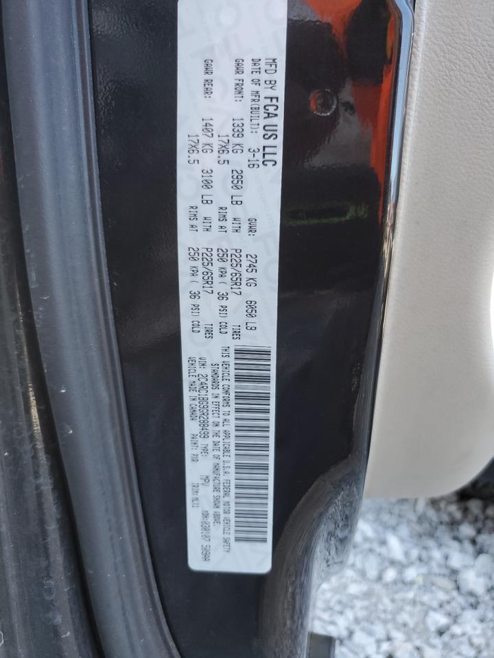 2016 Chrysler Town & Country Touring VIN: 2C4RC1BG9GR288499 Lot: 86339995