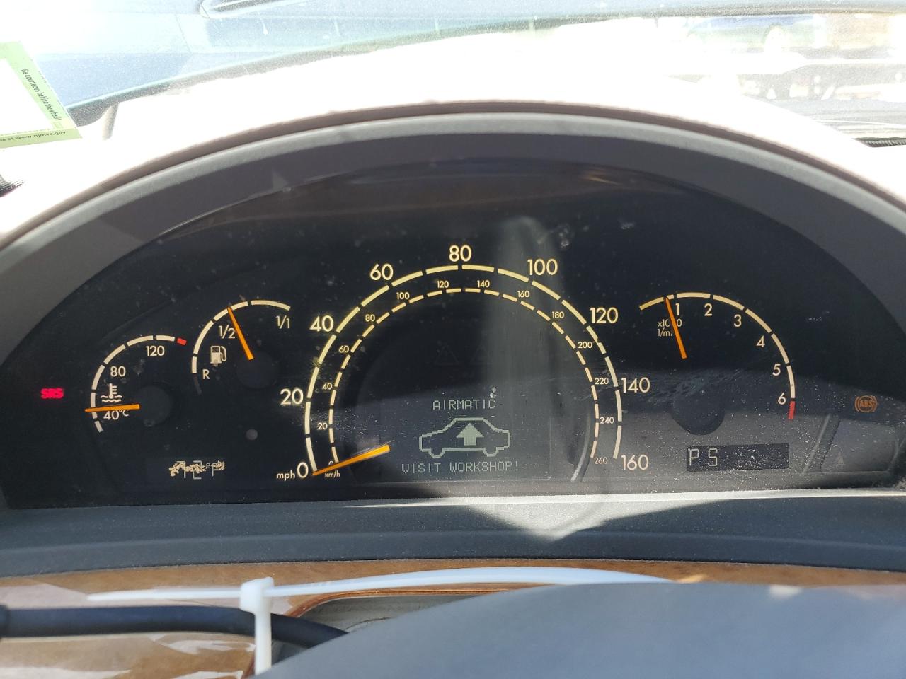 2000 Mercedes-Benz S 430 VIN: WDBNG70JXYA106611 Lot: 84942215