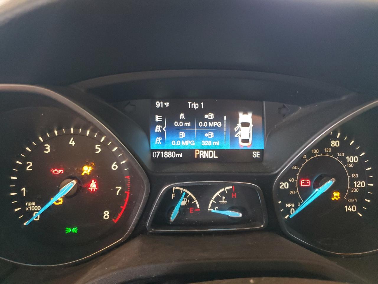 2016 Ford Focus Se VIN: 1FADP3F25GL372729 Lot: 82215115