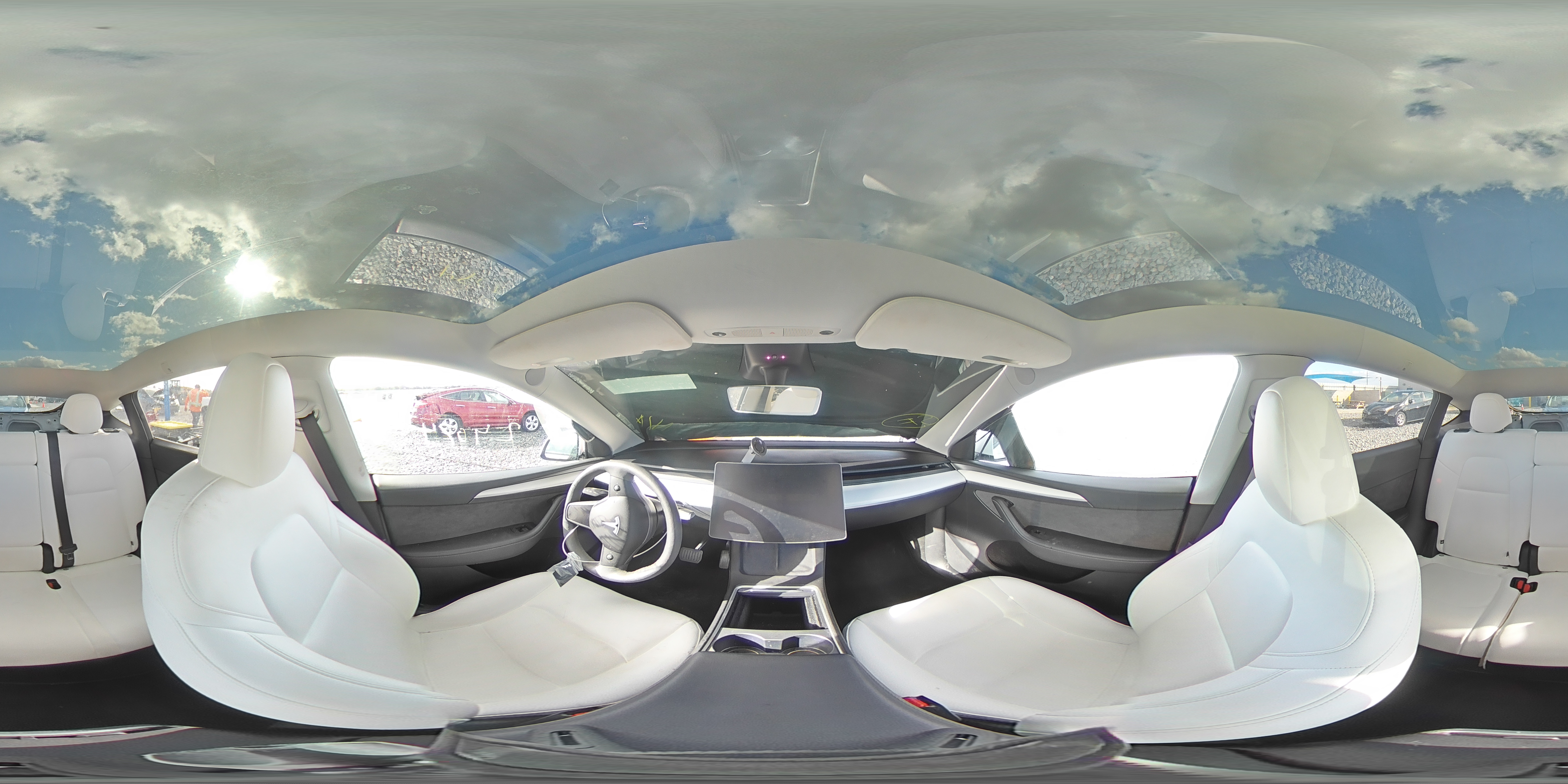 2024 Tesla Model Y VIN: 7SAYGAEE0RF206185 Lot: 90301435