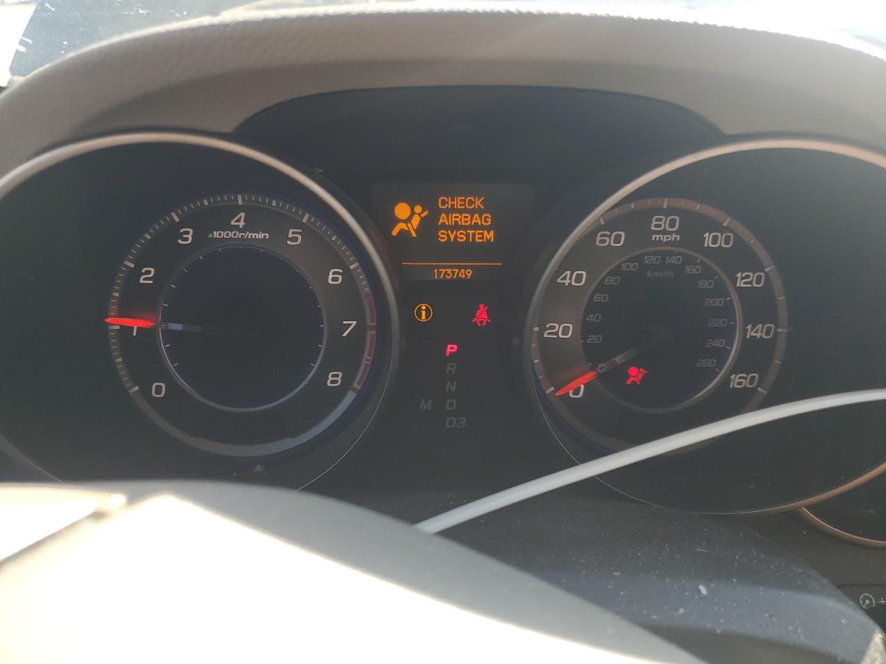 2007 Acura Mdx Sport VIN: 2HNYD28827H541466 Lot: 86834455