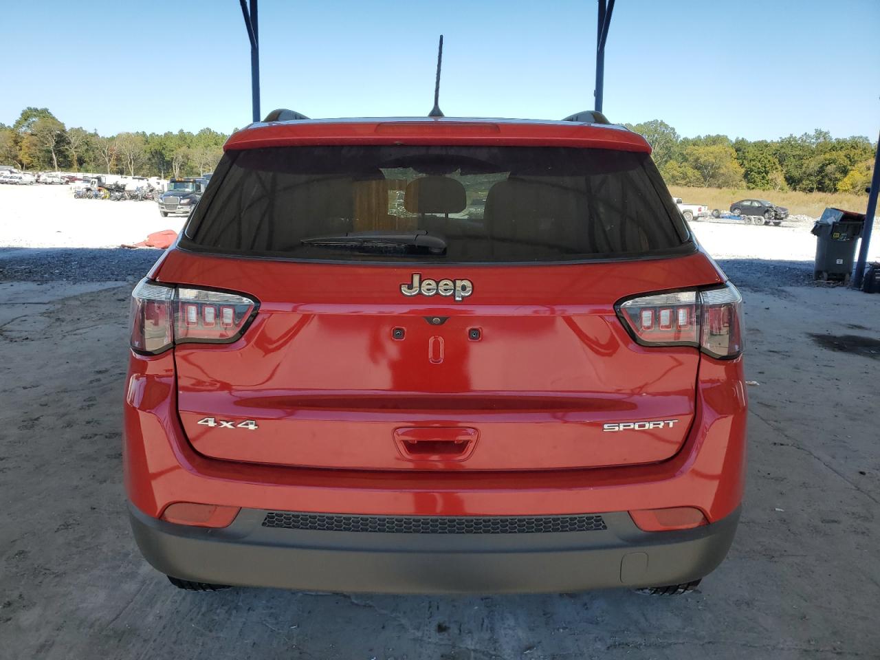 2018 Jeep Compass Sport VIN: 3C4NJDAB6JT278707 Lot: 87064795