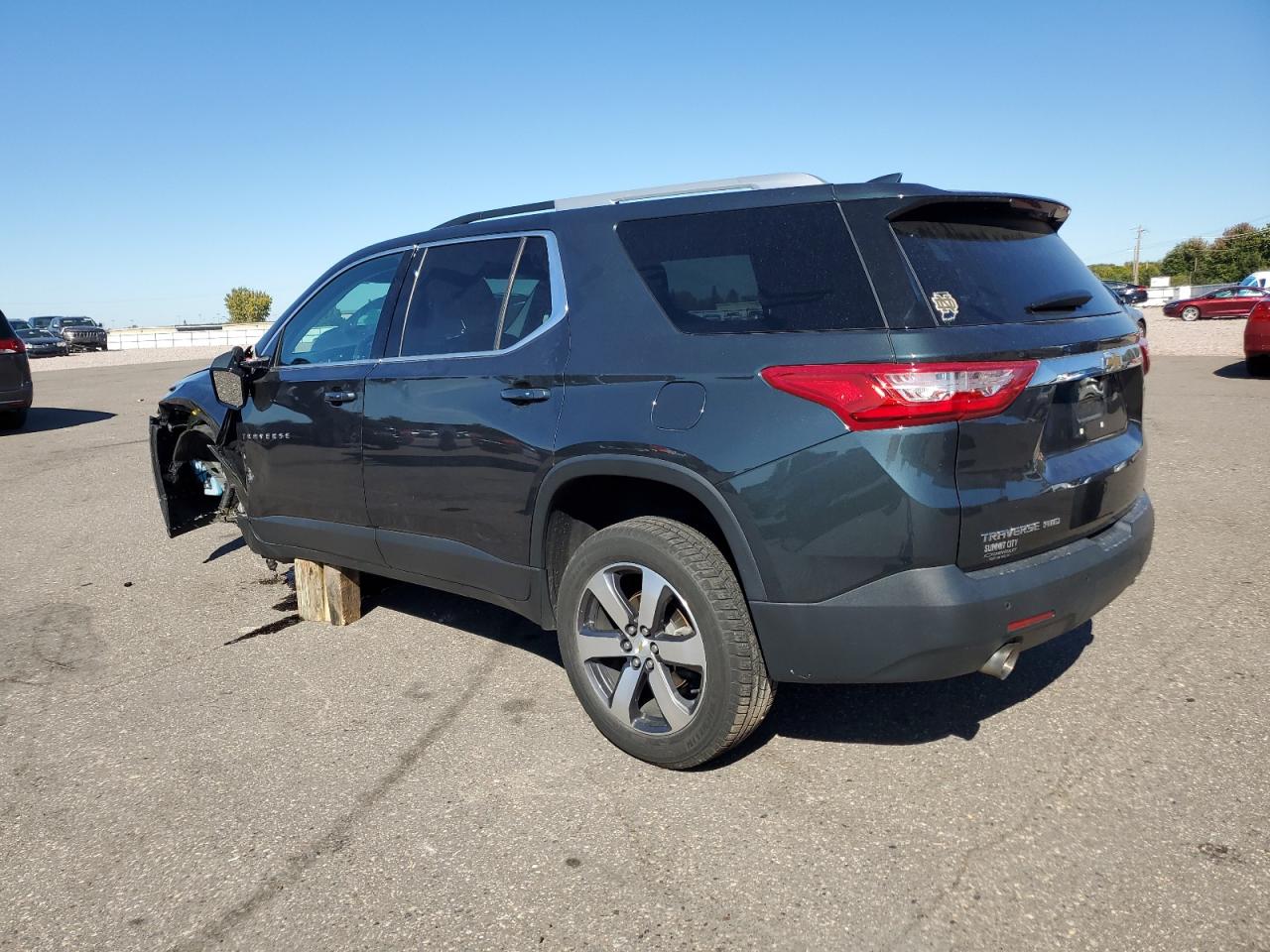 2018 Chevrolet Traverse Lt blue null gas 1GNEVHKW1JJ285026 photo #3