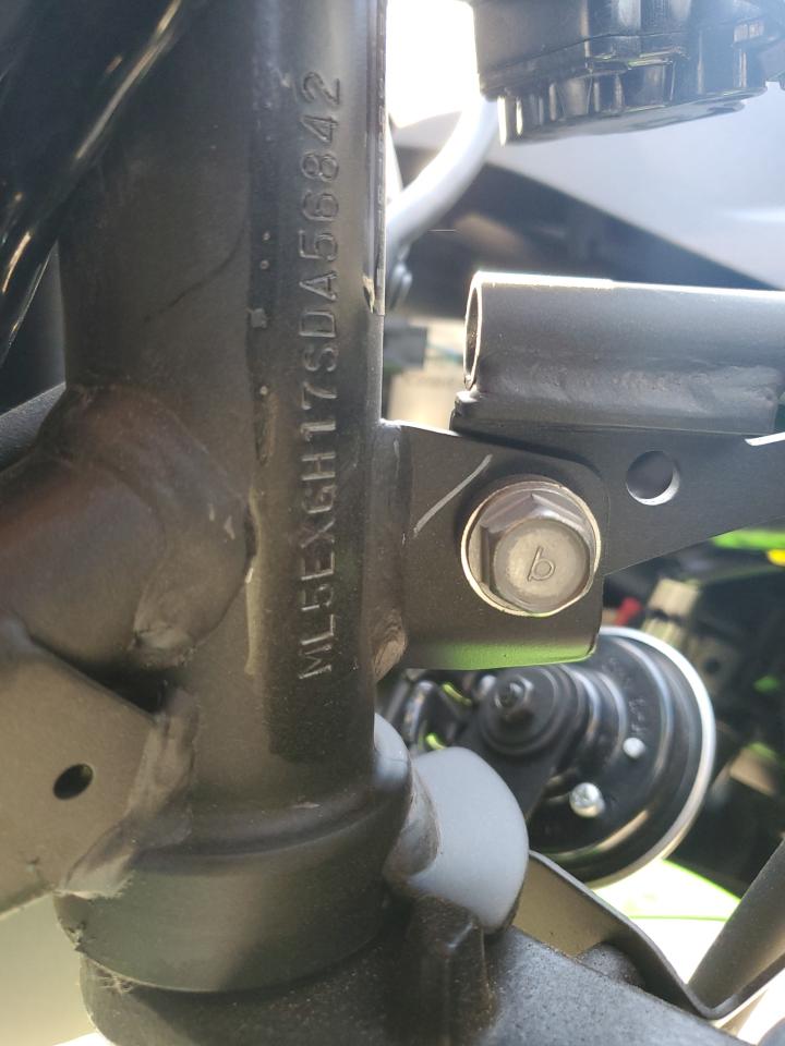 2025 Kawasaki Ex500 H VIN: ML5EXGH17SDA56842 Lot: 81834035