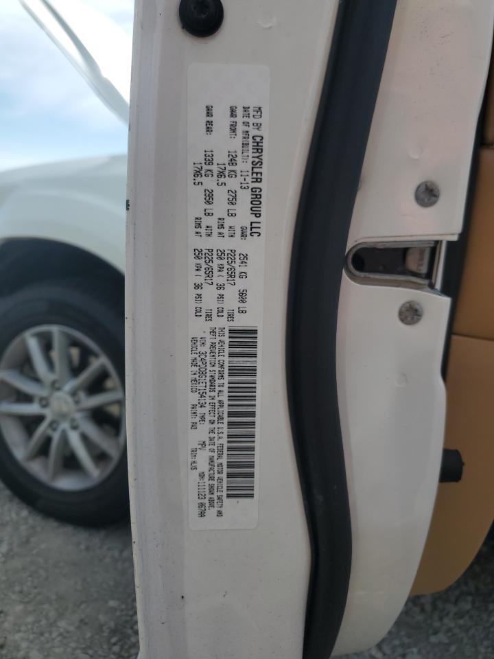 2014 Dodge Journey Se VIN: 3C4PDDBG1ET154134 Lot: 86189015