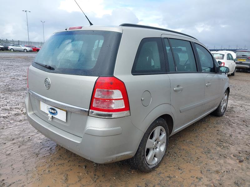 2008 VAUXHALL ZAFIRA 1.6I EXCLUSIV 5DR