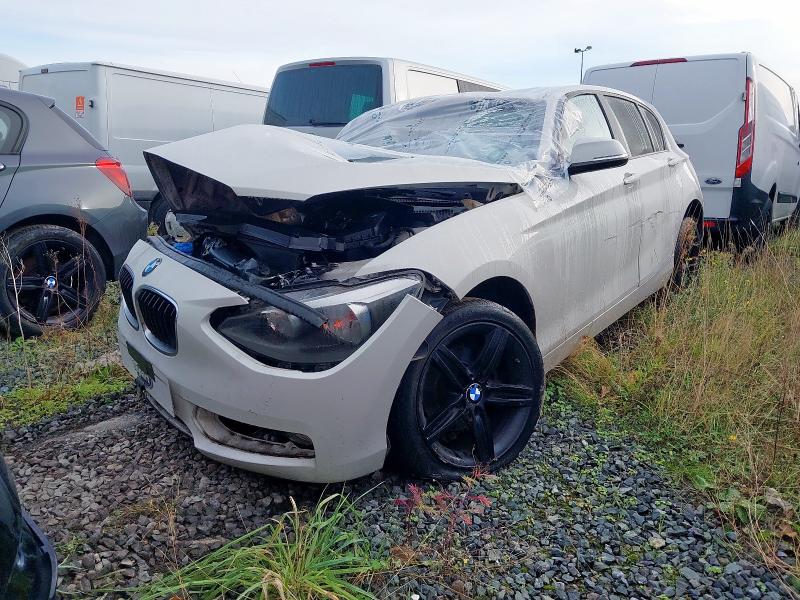 2015 BMW 1 SERIES 116D SPORT 5DR STEP AUTO for sale at Copart WOLVERHAMPTON