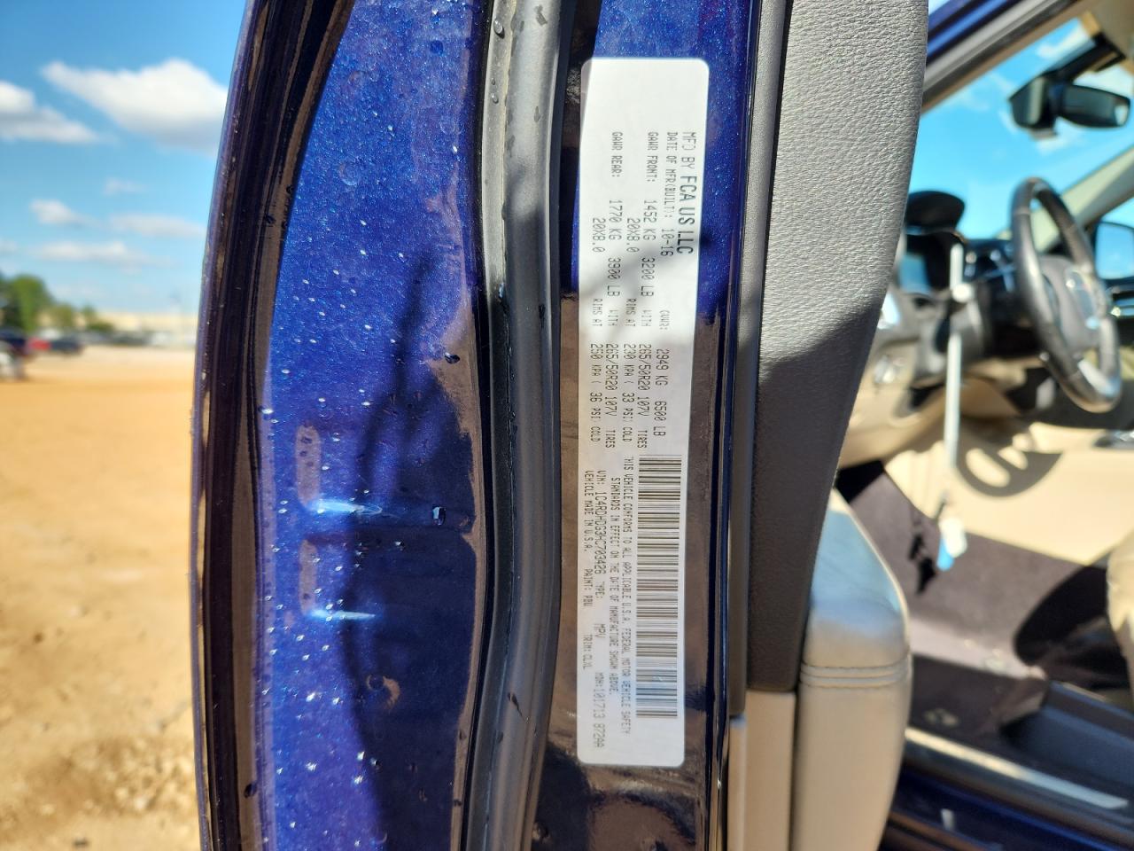 2017 Dodge Durango Gt VIN: 1C4RDHDG3HC703426 Lot: 84470635