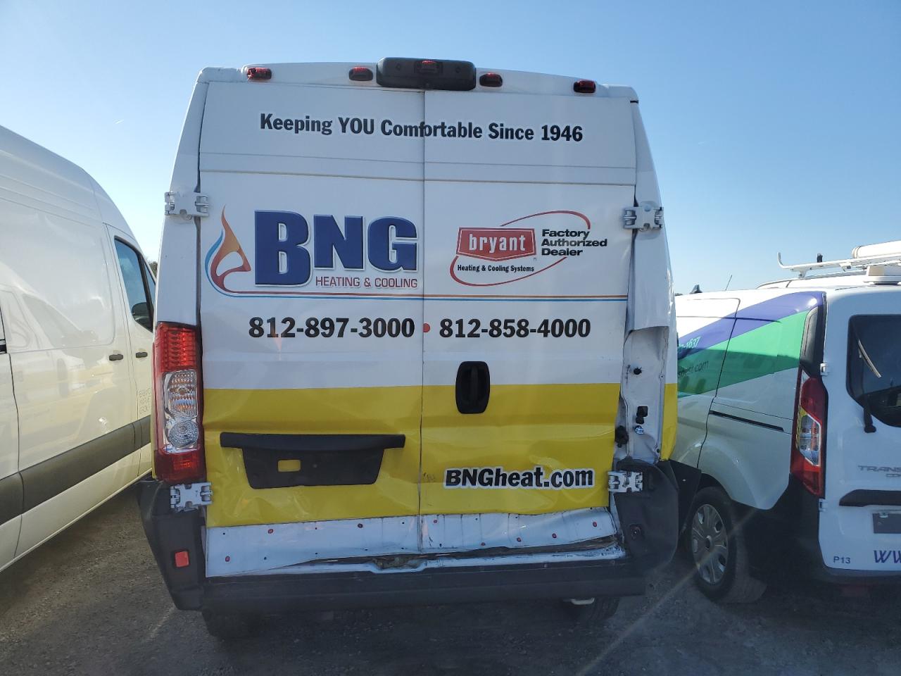 2023 Ram Promaster 1500 Delivery Van VIN: 3C6LRVBG2PE567426 Lot: 85528445