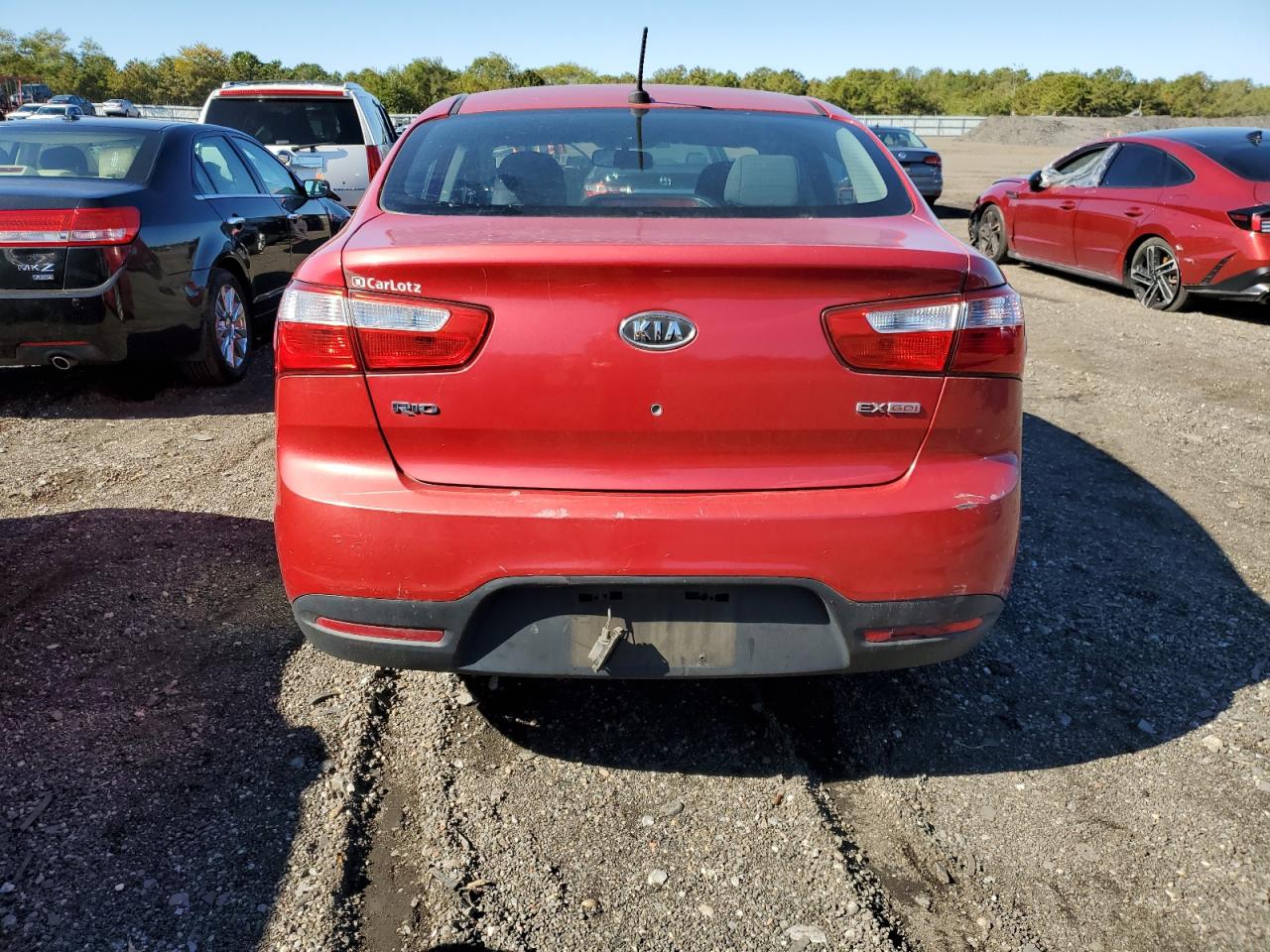 2012 Kia Rio Ex VIN: KNADN4A33C6076684 Lot: 85528585