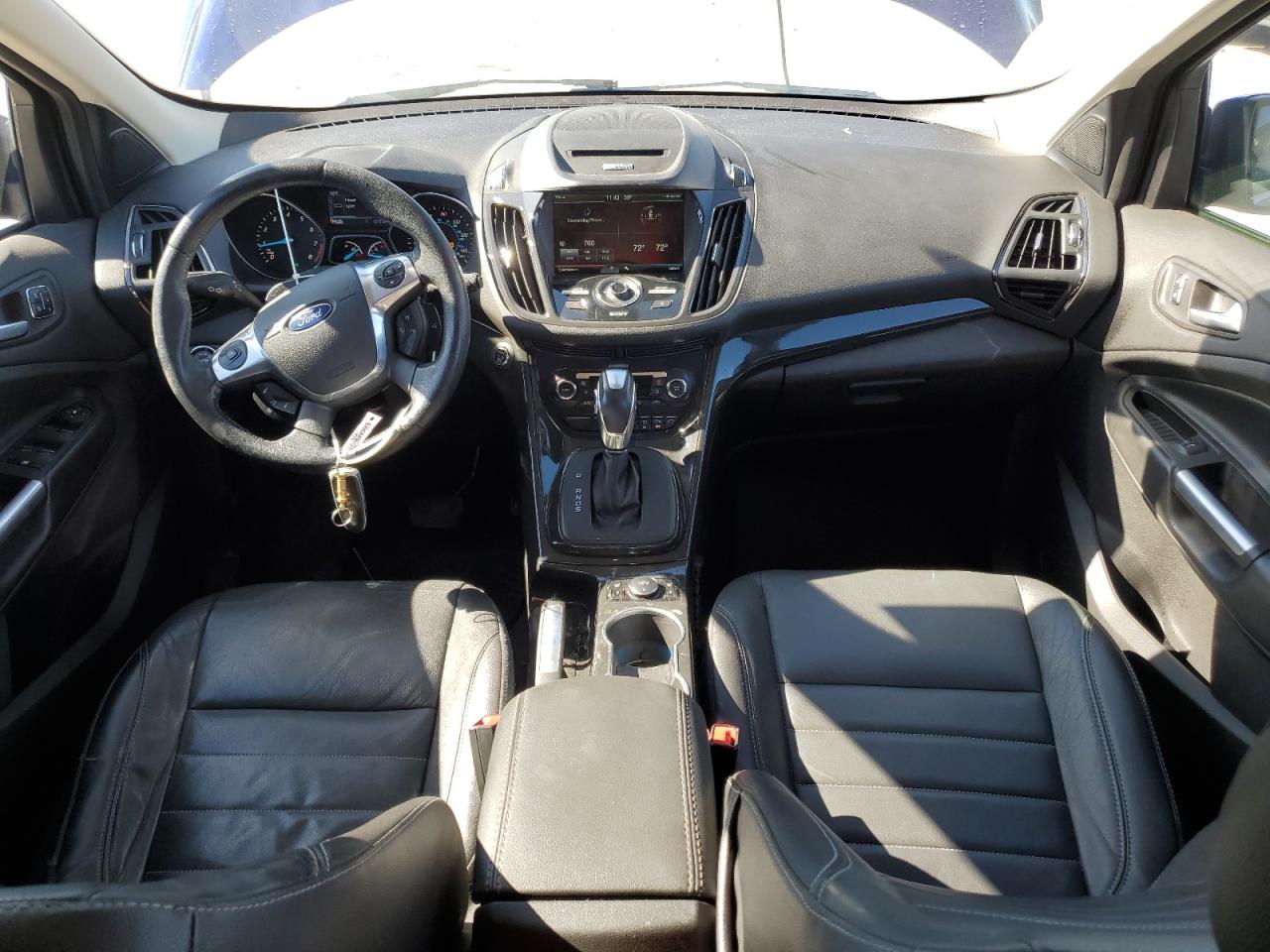 2014 Ford Escape Titanium VIN: 1FMCU9J92EUE56466 Lot: 87427935