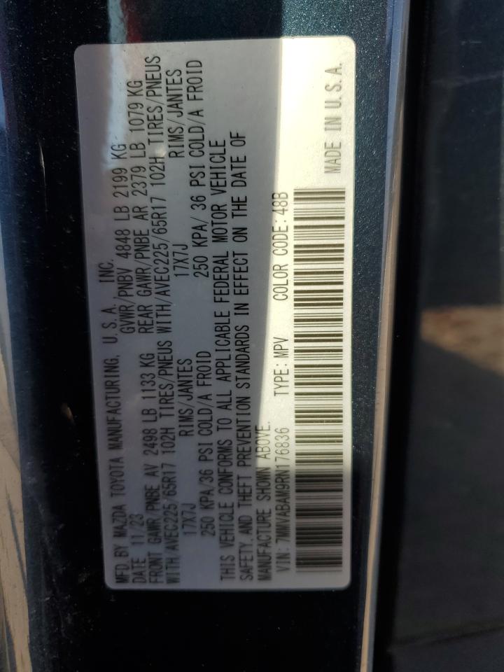 2024 Mazda Cx-50 Select VIN: 7MMVABAM9RN176836 Lot: 81894895