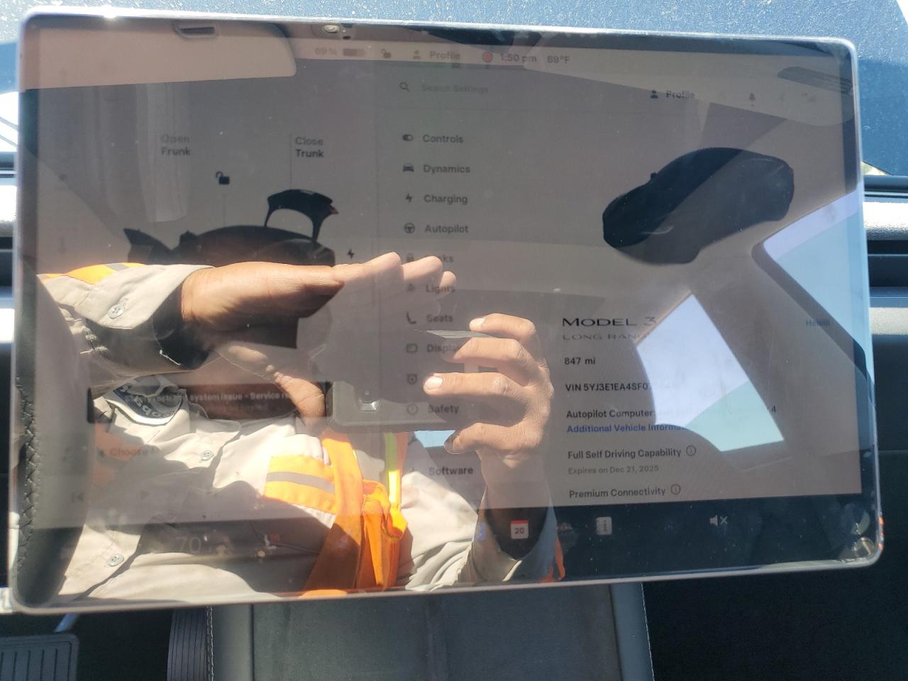 2025 Tesla Model 3 VIN: 5YJ3E1EA4SF075844 Lot: 87263835