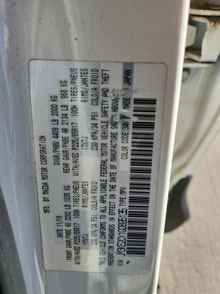 2016 Mazda Cx-5 Touring VIN: JM3KE2CY1G0895135 Lot: 87467865