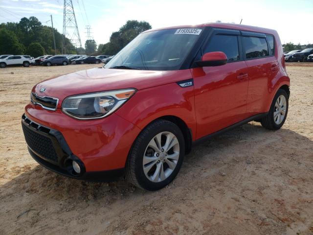  KIA SOUL 2016 Красный