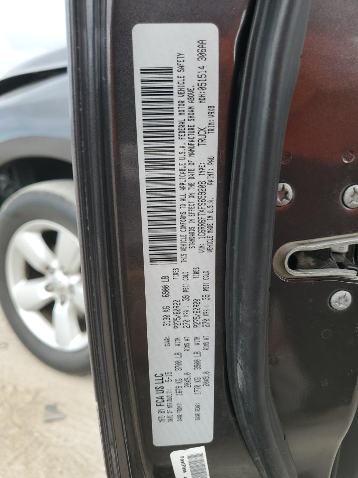 2015 Ram 1500 St VIN: 1C6RR6FTXFS659208 Lot: 82399075