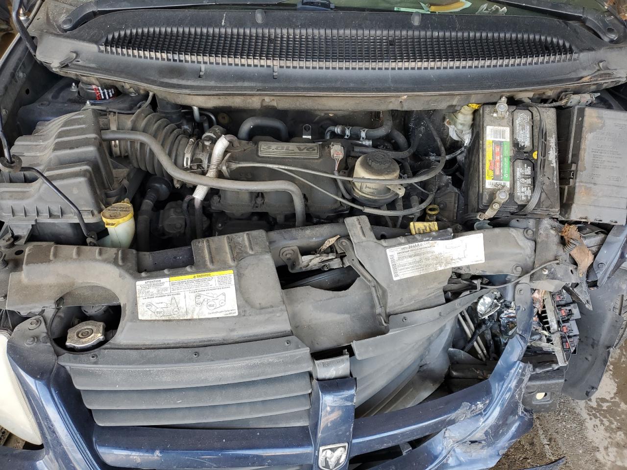 2005 Dodge Grand Caravan Sxt VIN: 2D4GP44L35R248927 Lot: 85516295