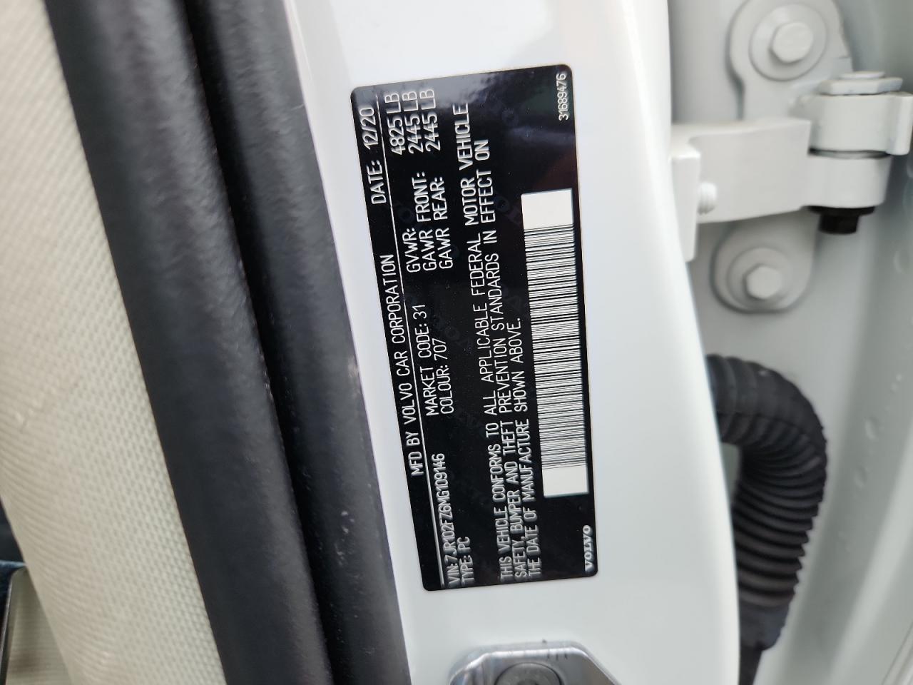 2021 Volvo S60 T5 R-Design VIN: 7JR102FZ6MG109146 Lot: 89907925