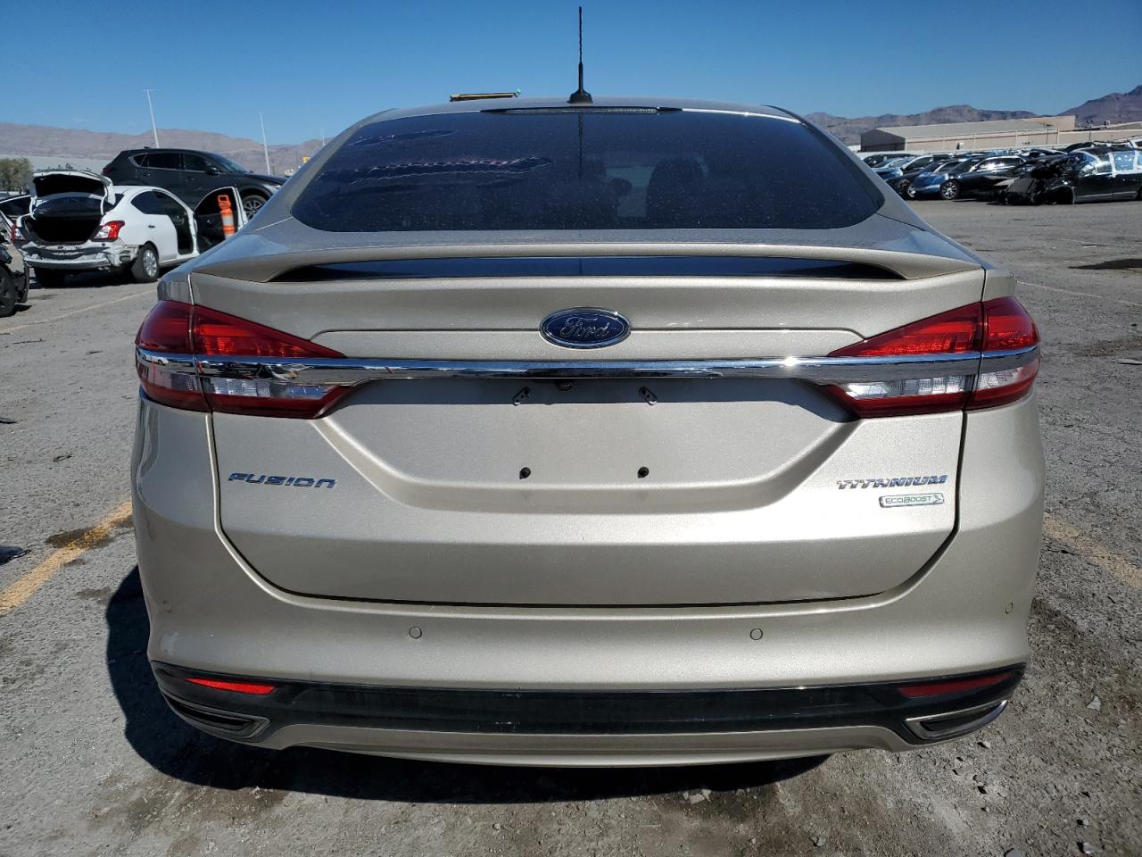 2017 Ford Fusion Titanium VIN: 3FA6P0K97HR408207 Lot: 86646445