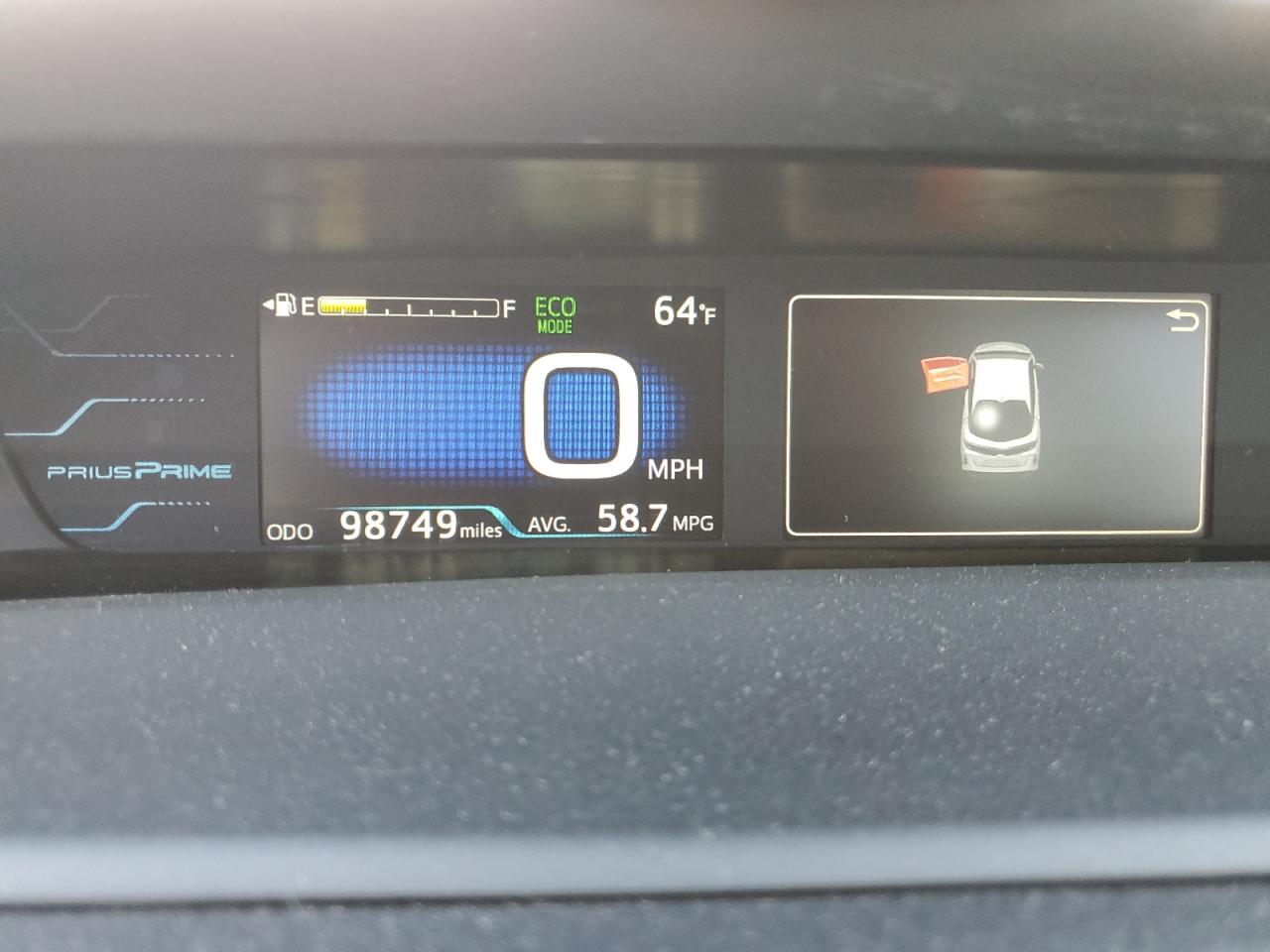 2019 Toyota Prius Prime VIN: JTDKARFP6K3111393 Lot: 87246525