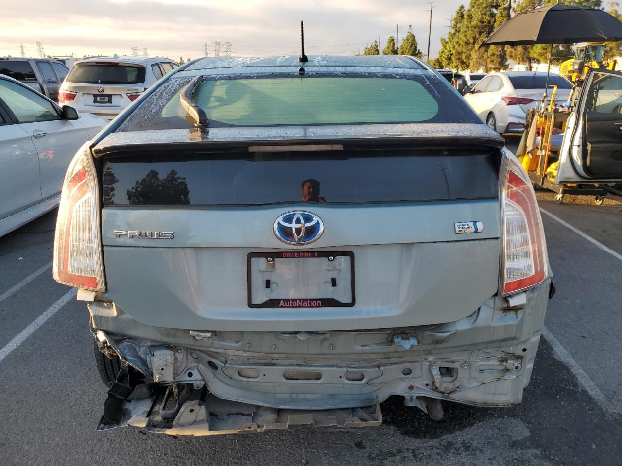 2013 Toyota Prius VIN: JTDKN3DU6D5662909 Lot: 72013055