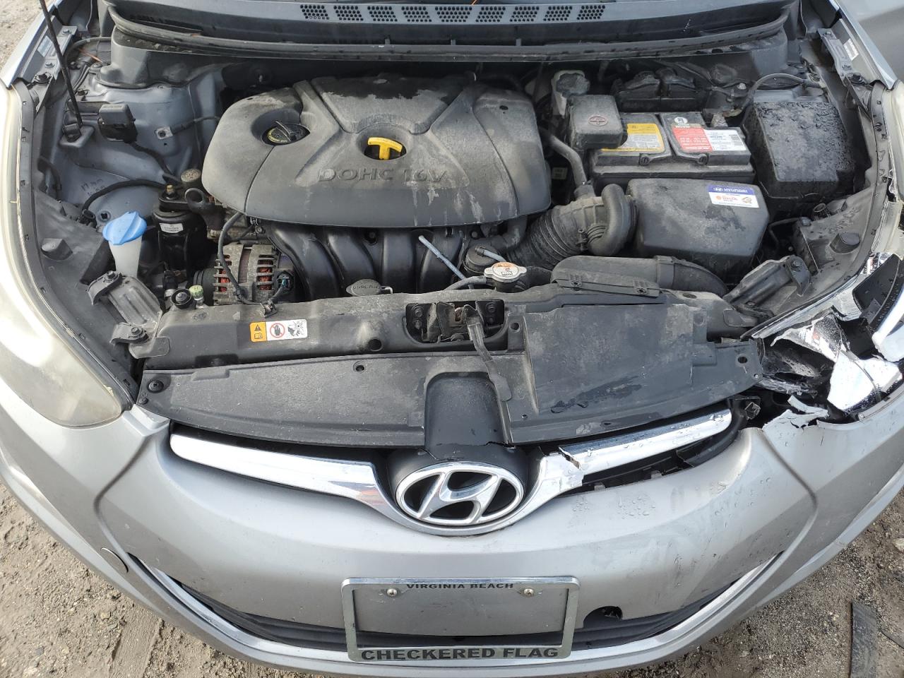 2014 Hyundai Elantra Se VIN: KMHDH4AE3EU165256 Lot: 85371135