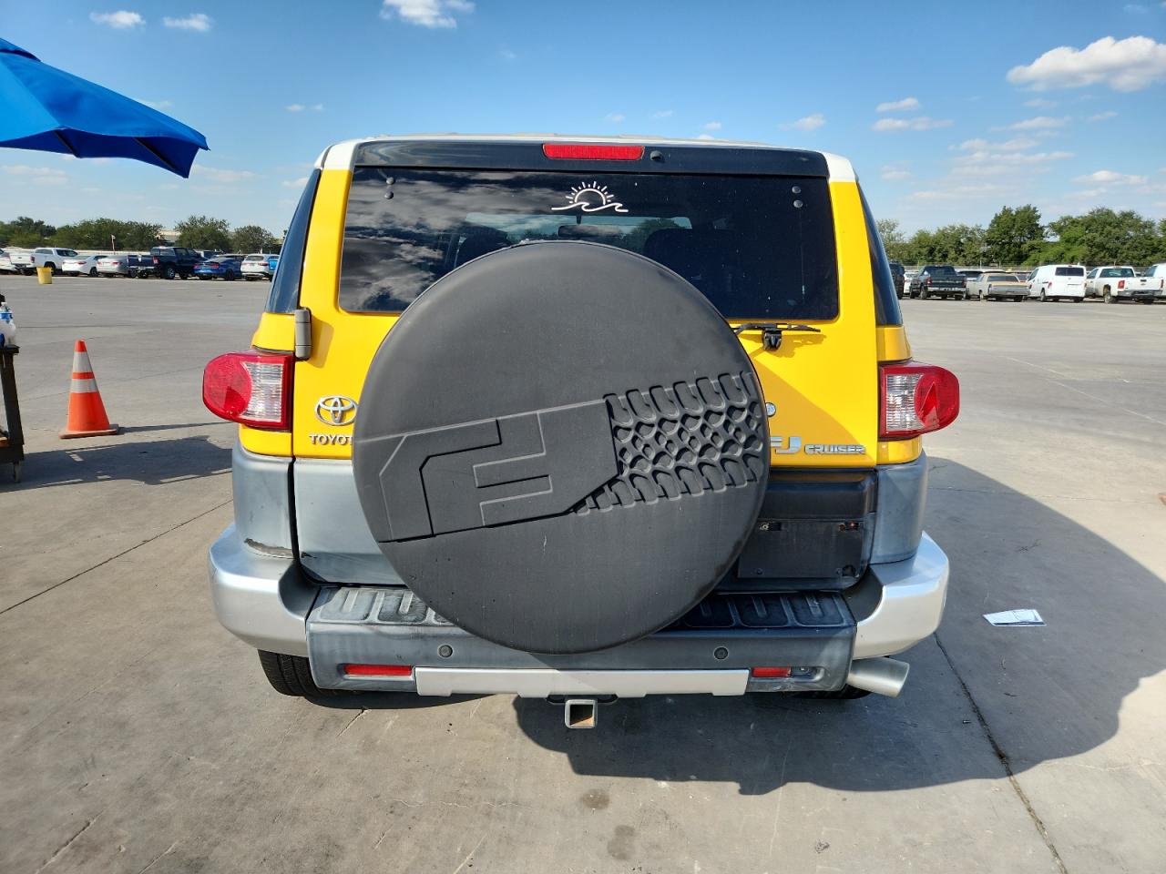 2007 Toyota Fj Cruiser VIN: JTEZU11F370009849 Lot: 87402555