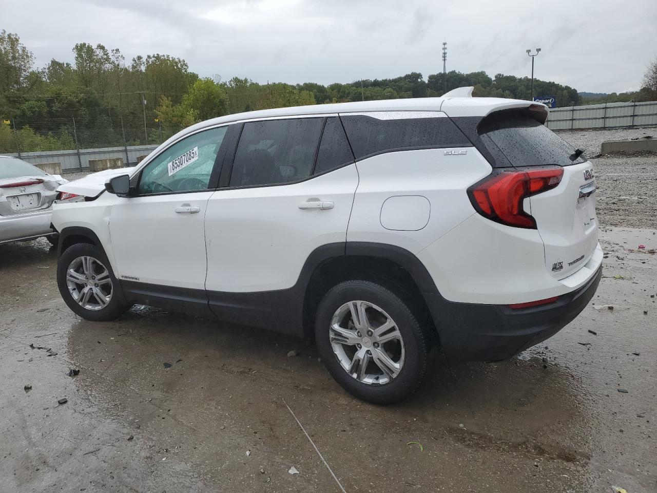 2020 GMC Terrain Sle white null gas 3GKALMEV4LL165973 photo #3