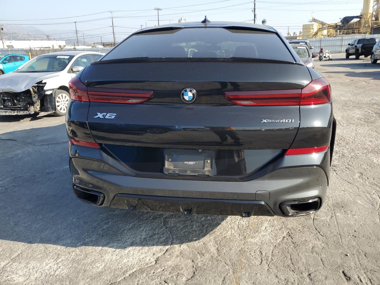 2022 BMW X6 xDrive40I VIN: 5UXCY6C04N9J38050 Lot: 82623885