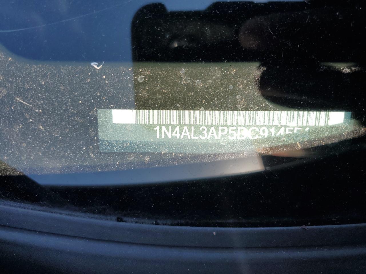 2013 Nissan Altima 2.5 VIN: 1N4AL3AP5DC914554 Lot: 86317745