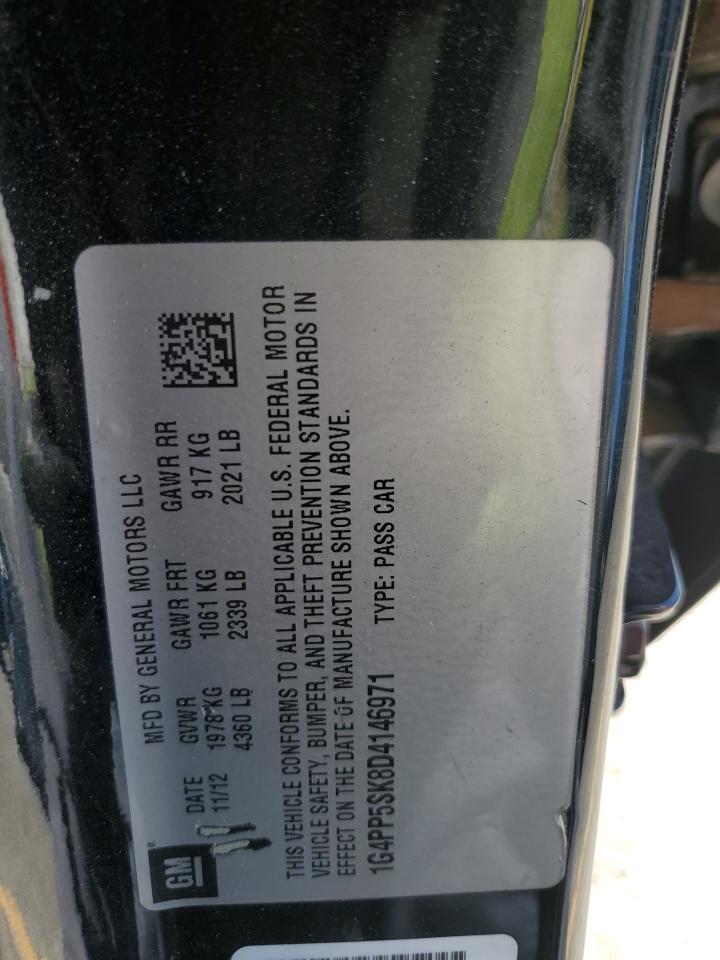 2013 Buick Verano VIN: 1G4PP5SK8D4146971 Lot: 84637545
