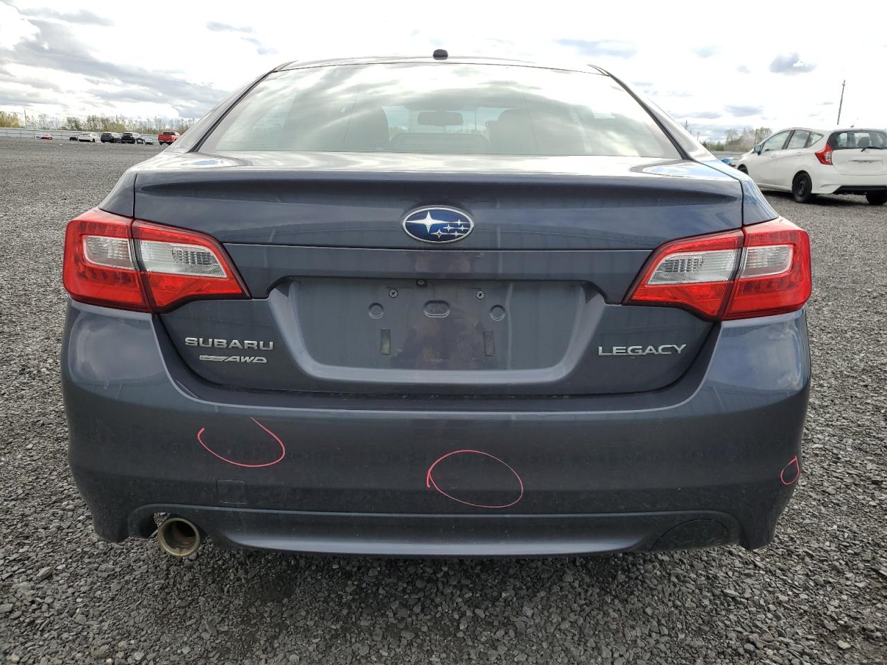 2015 Subaru Legacy 2.5I Premium VIN: 4S3BNCD65F3057201 Lot: 86066215