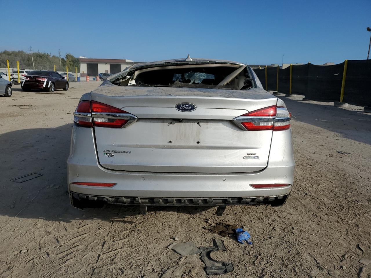 2019 Ford Fusion Se VIN: 3FA6P0T95KR217357 Lot: 82451875